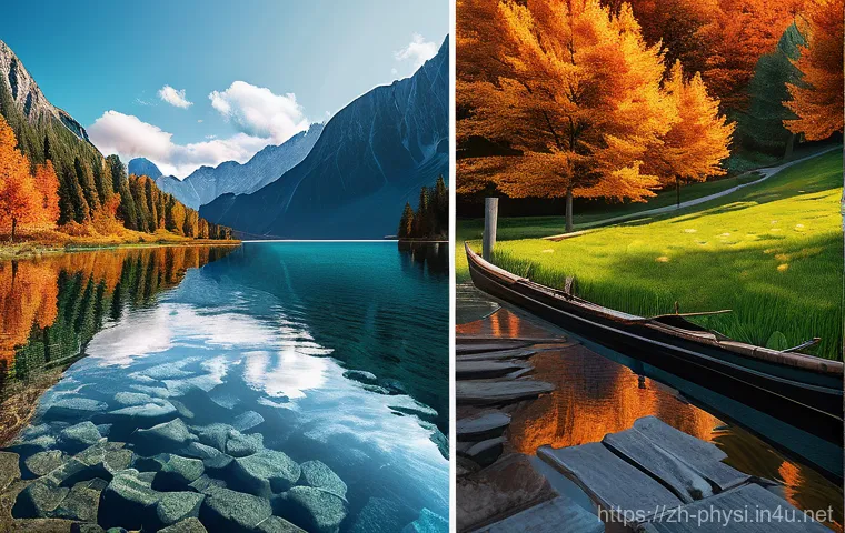 물리학과 데이터 과학의 융합 - Here are three detailed image prompts: